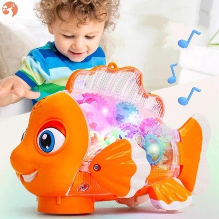 GearFish Racer 3D – Light-Up Musical Adventure Toy